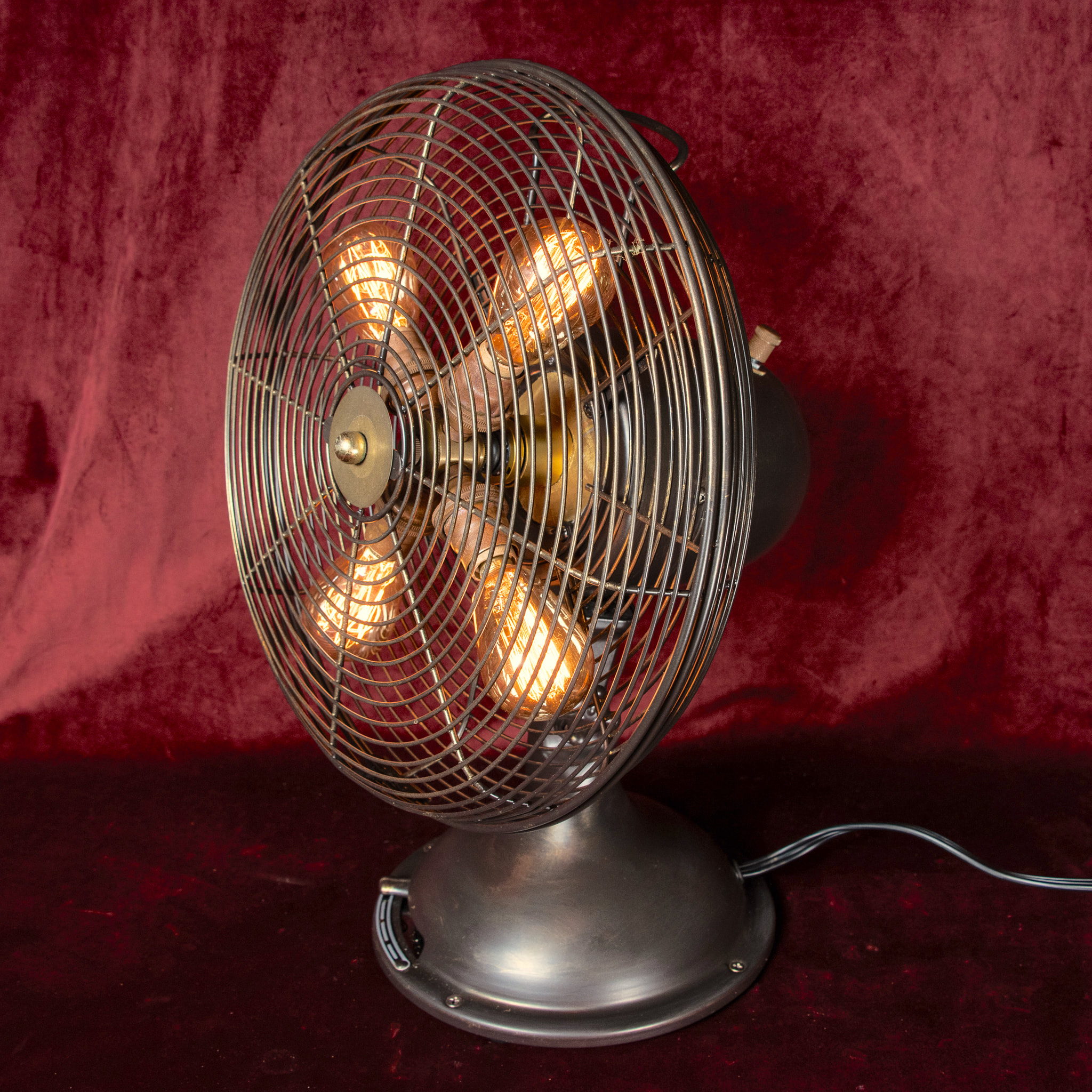 The Illuminated Rotating Fan Light